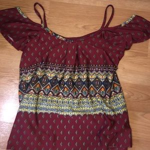 off the shoulder top